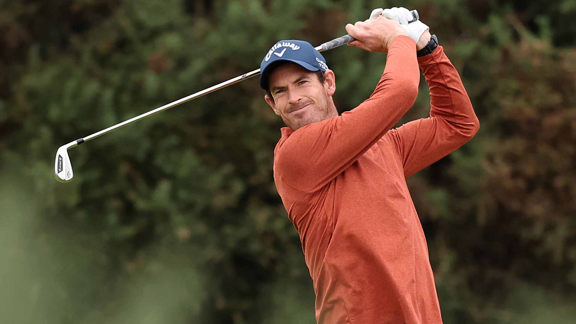 Murray channels court grit to fairway fun