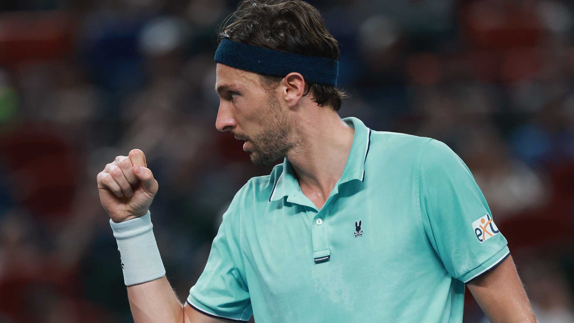 Rinderknech topples Medvedev for family final at Shanghai Masters