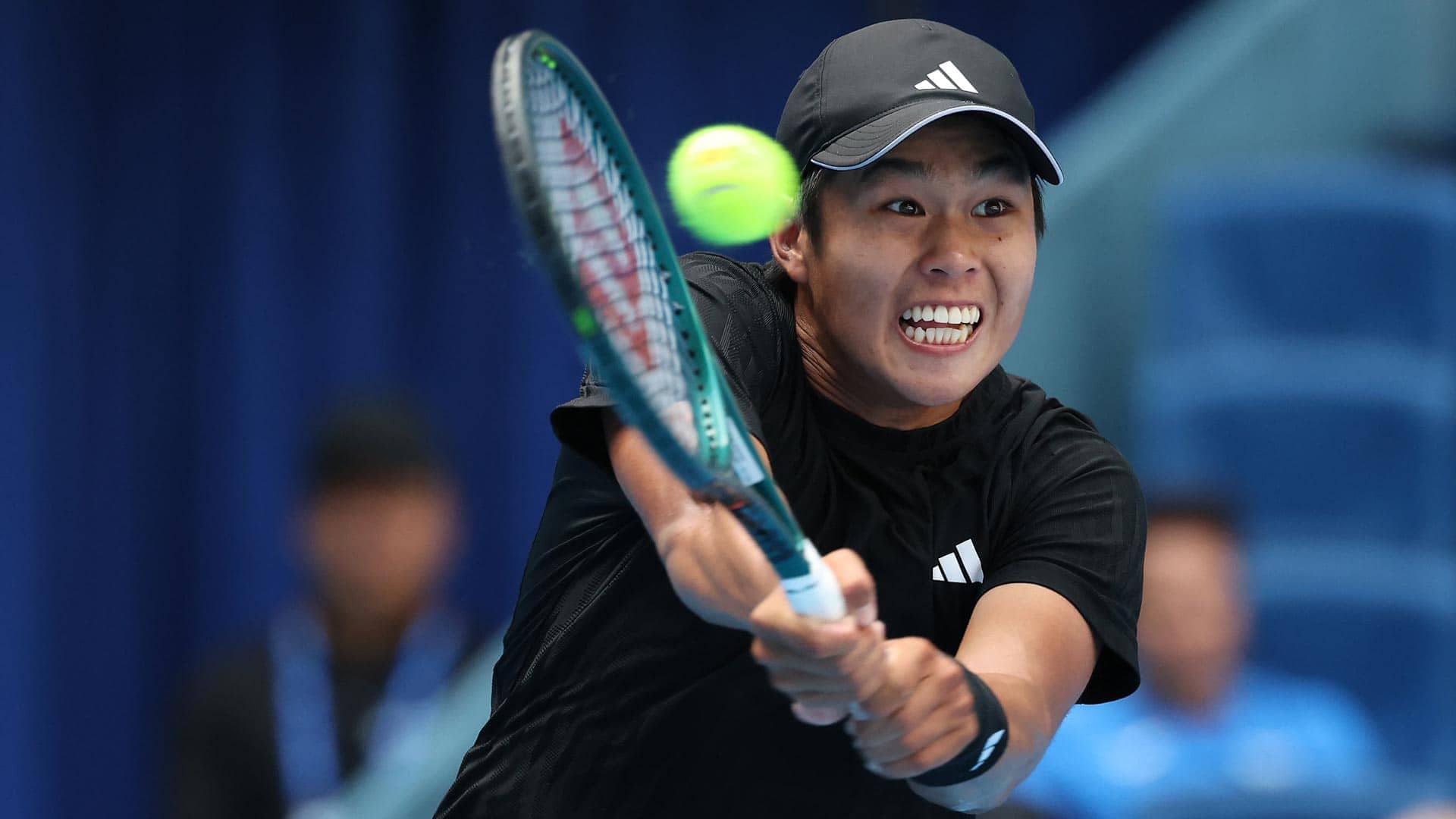 Tien claws back to reach Beijing breakthrough