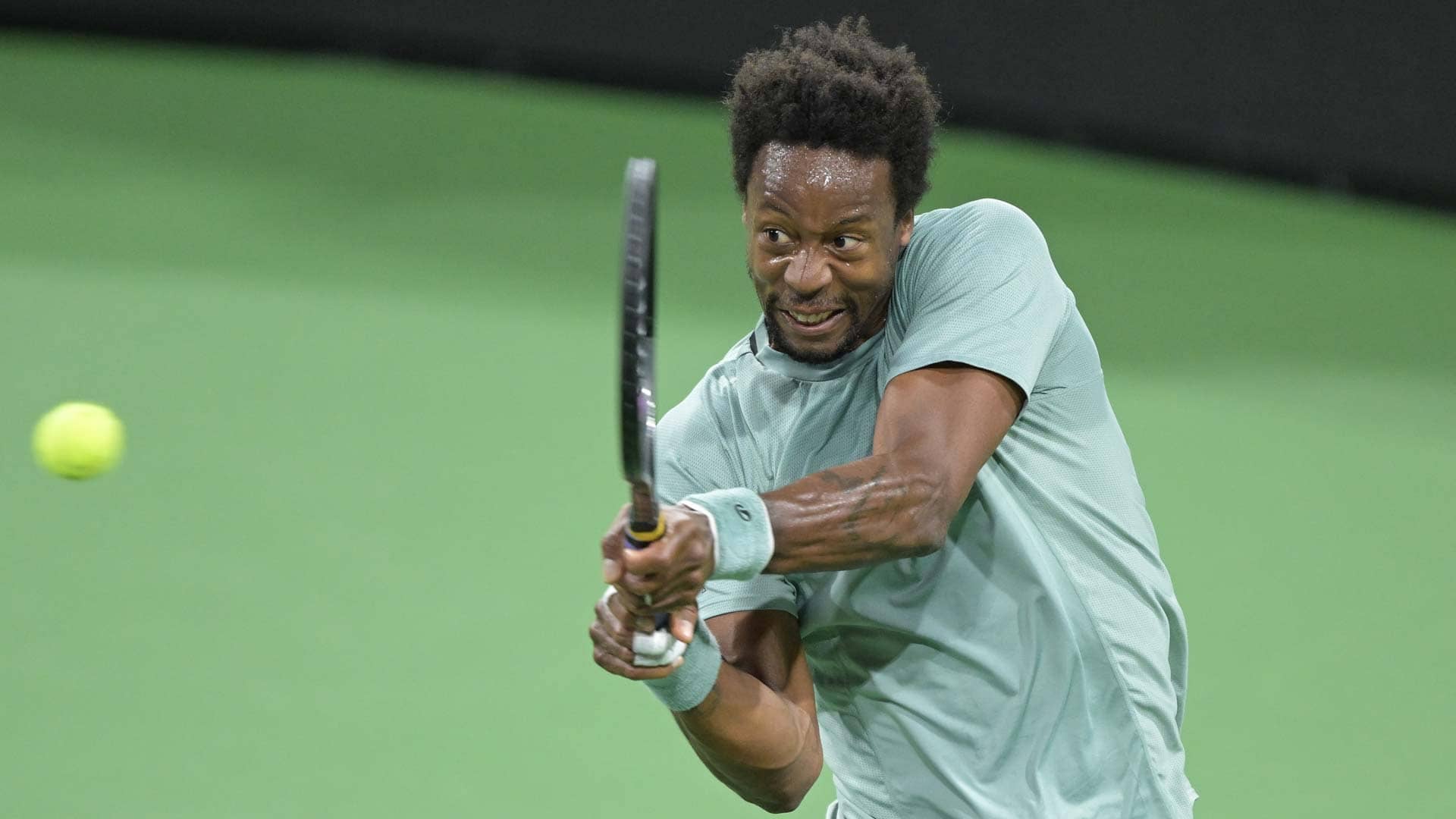 Monfils embraces his last dance on court