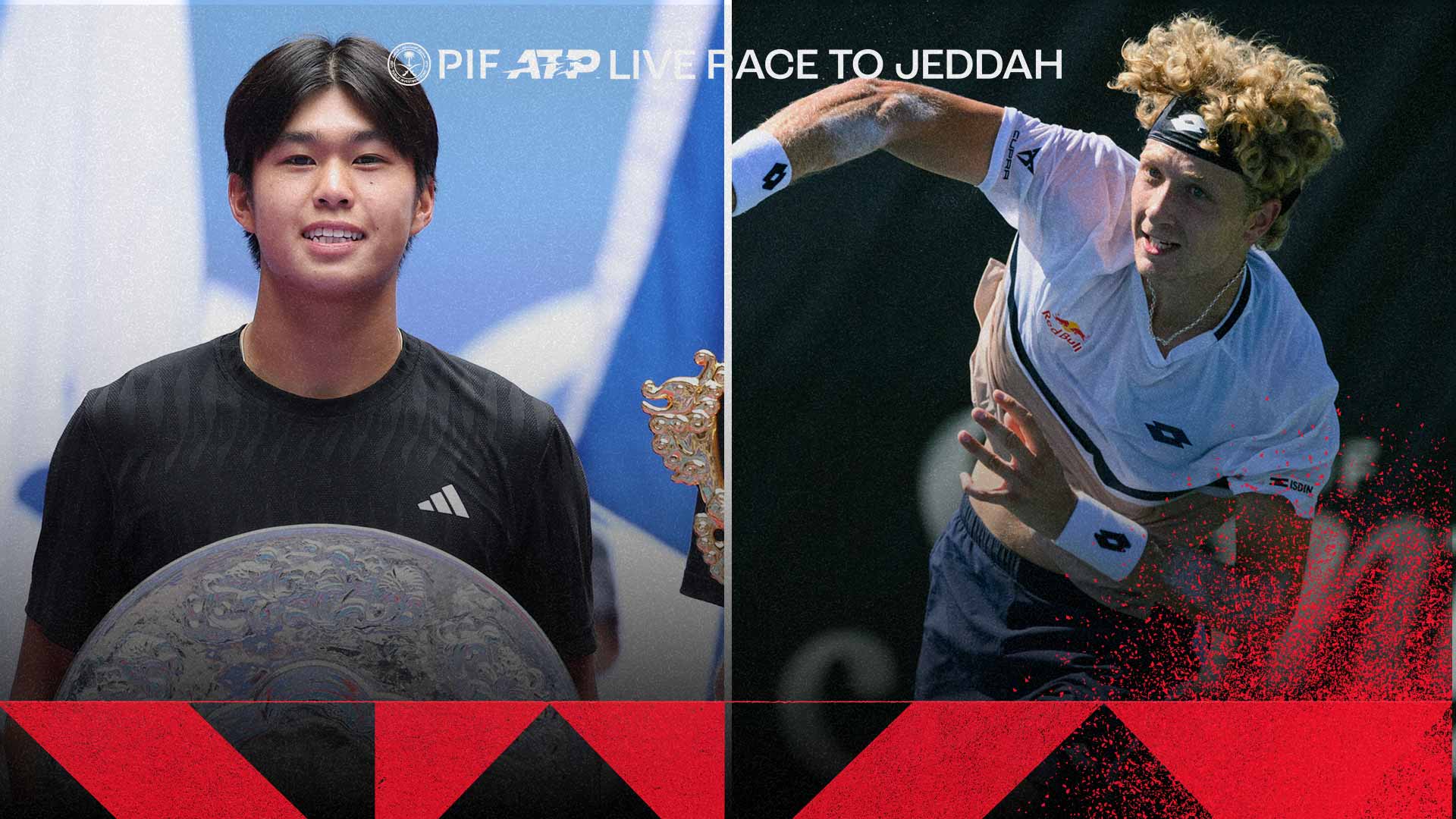 Tien and Landaluce Fuel Jeddah Dreams with Breakthrough Runs