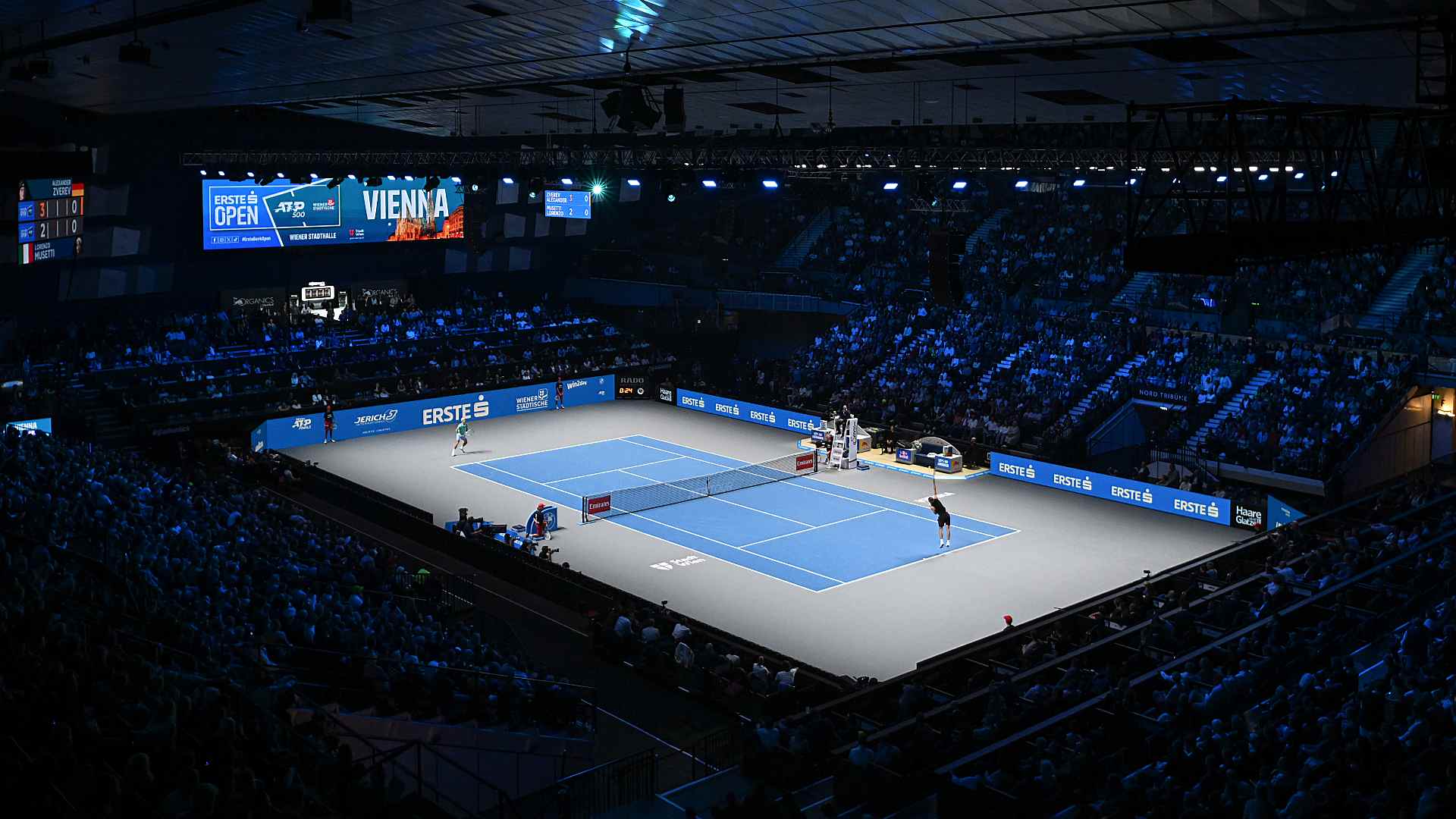 Vienna's Hard Courts Ignite Year-End Fire