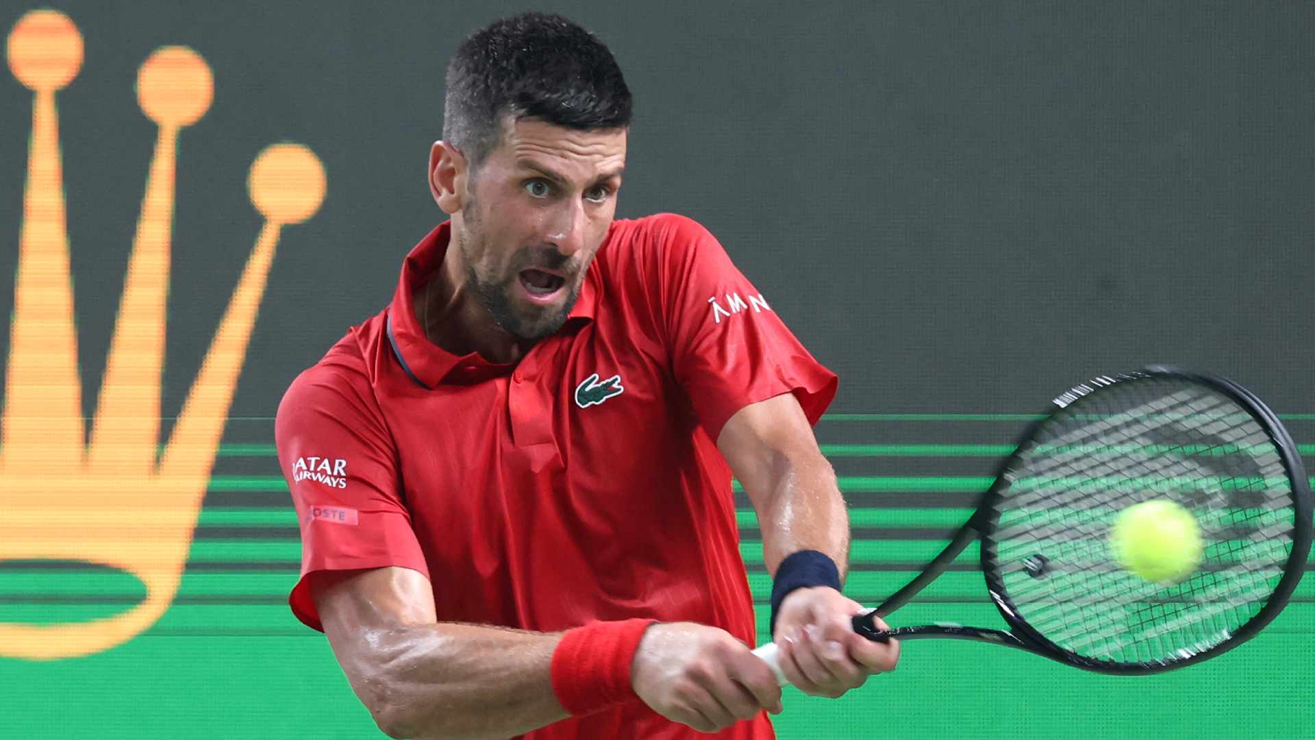 Djokovic digs deep to survive Hanfmann scare