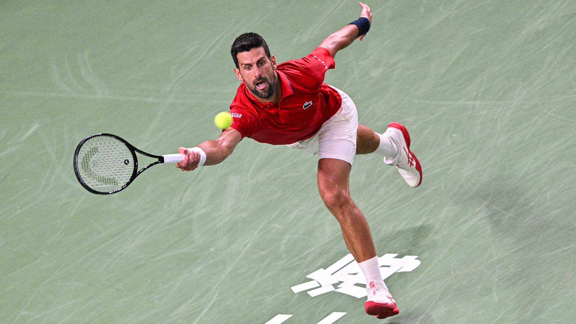 Djokovic endures physical test to reach Shanghai semis