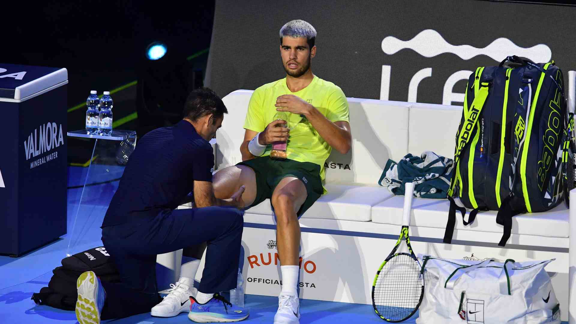 Alcaraz's hamstring strain dims Spain's Davis Cup fire